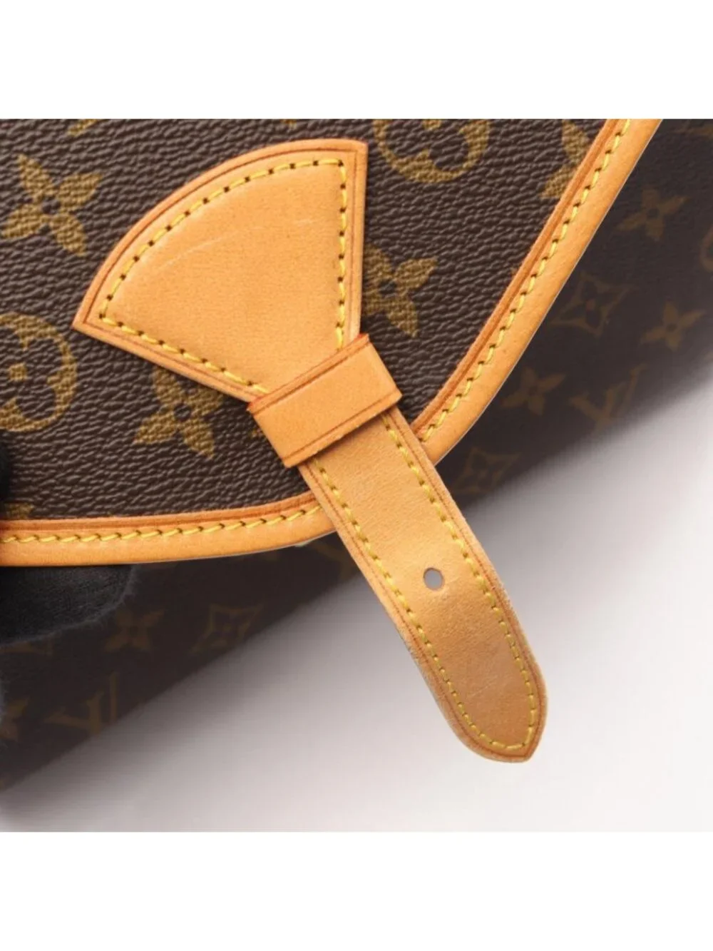Louis Vuitton Handbag Bel Air Monogram 2-Way Canvas Leather